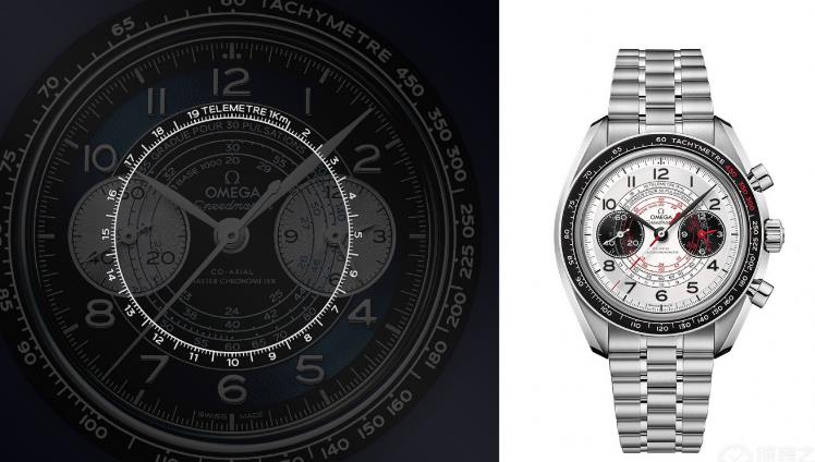 集三种测量功能于一体的欧米茄超霸Chronoscope腕表(图) 集三种测量功能于一体的欧米茄超霸Chronoscope腕表(图)